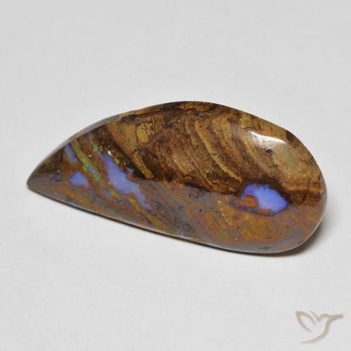 9,17 ctw natürlicher Mehrfarbig Boulderopal, Fantasie, Lichtundurchlässig