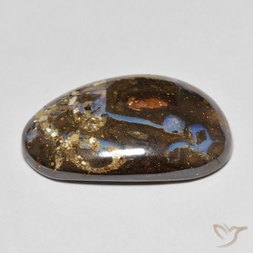9,17 ctw natürlicher Mehrfarbig Boulderopal, Fantasie, Lichtundurchlässig