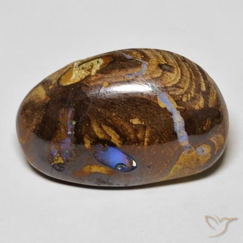 21.16ct Natürlicher Mehrfarbig Boulder-Opal, Fantasie, Lichtundurchlässig