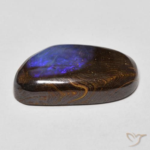 9,17 ctw natürlicher Mehrfarbig Boulderopal, Fantasie, Lichtundurchlässig