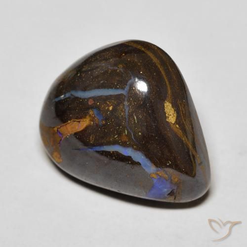 9,17 ctw natürlicher Mehrfarbig Boulderopal, Fantasie, Lichtundurchlässig