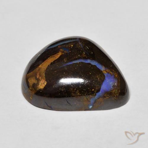 9,17 ctw natürlicher Mehrfarbig Boulderopal, Fantasie, Lichtundurchlässig