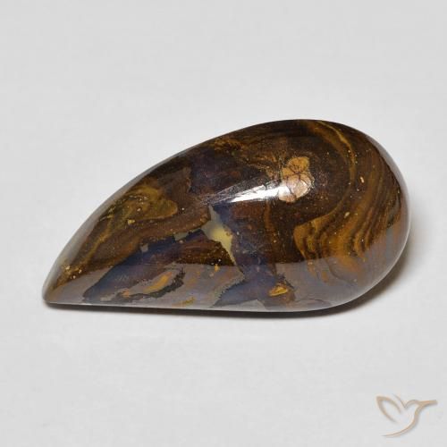 11.00ct Natürlicher Mehrfarbig Boulderopal, Fantasie, Lichtundurchlässig