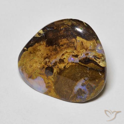 9,17 ctw natürlicher Mehrfarbig Boulderopal, Fantasie, Lichtundurchlässig