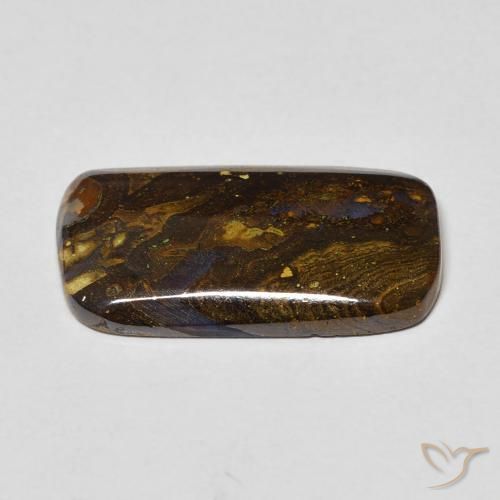 9,17 ctw natürlicher Mehrfarbig Boulderopal, Kissen, Lichtundurchlässig