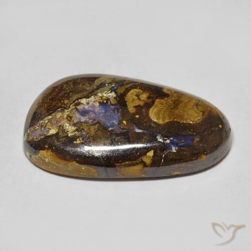 9,17 ctw natürlicher Mehrfarbig Boulderopal, Fantasie, Lichtundurchlässig