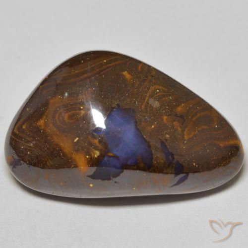 25.69ct Natürlicher Mehrfarbig Boulderopal, Fantasie, Lichtundurchlässig