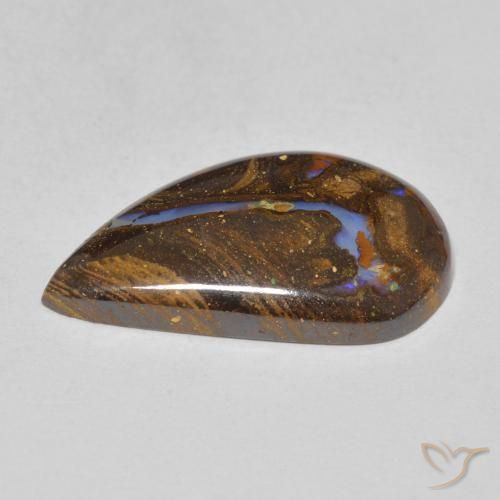9,17 ctw natürlicher Mehrfarbig Boulderopal, Fantasie, Lichtundurchlässig