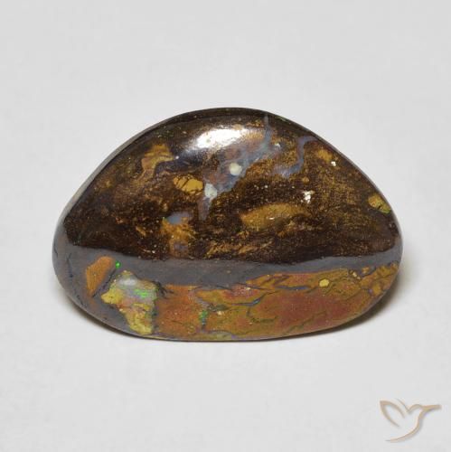 5.29ct Natürlicher Mehrfarbig Boulderopal, Fantasie, Lichtundurchlässig