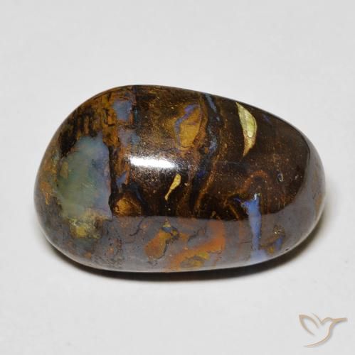 11.23ct Natürlicher Mehrfarbig Boulder-Opal, Fantasie, Lichtundurchlässig