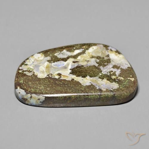 9,17 ctw natürlicher Mehrfarbig Boulderopal, Fantasie, Lichtundurchlässig