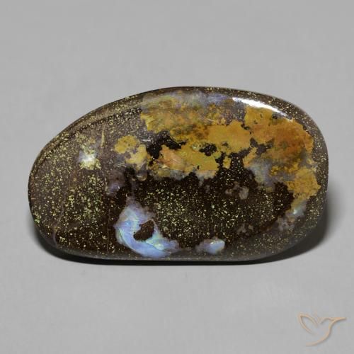 17.99ct Natürlicher Mehrfarbig Boulderopal, Fantasie, Lichtundurchlässig
