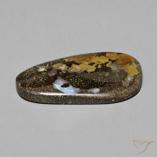 9,17 ctw natürlicher Mehrfarbig Boulderopal, Fantasie, Lichtundurchlässig