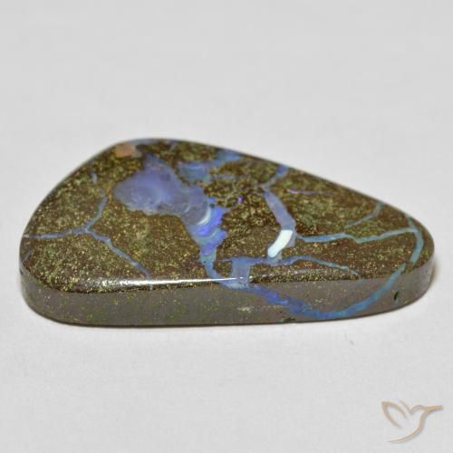 9,17 ctw natürlicher Mehrfarbig Boulderopal, Fantasie, Lichtundurchlässig