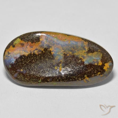 16.59ct Natürlicher Mehrfarbig Boulderopal, Fantasie, Lichtundurchlässig