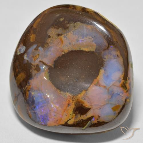 9,17 ctw natürlicher Mehrfarbig Boulderopal, Fantasie, Lichtundurchlässig
