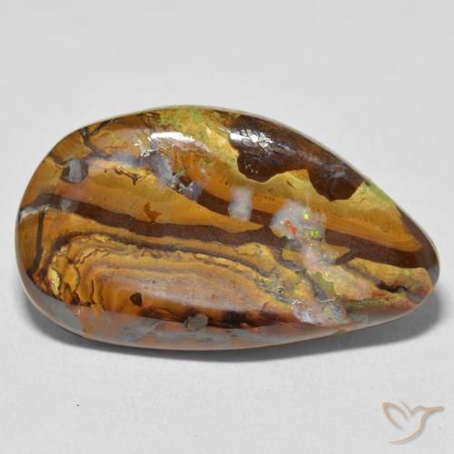 16.75ct Natürlicher Mehrfarbig Boulderopal, Fantasie, Lichtundurchlässig