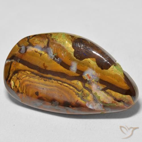 9,17 ctw natürlicher Mehrfarbig Boulderopal, Fantasie, Lichtundurchlässig