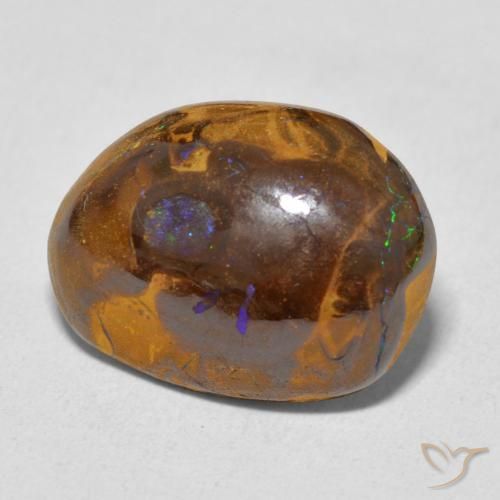 9,17 ctw natürlicher Mehrfarbig Boulderopal, Fantasie, Lichtundurchlässig