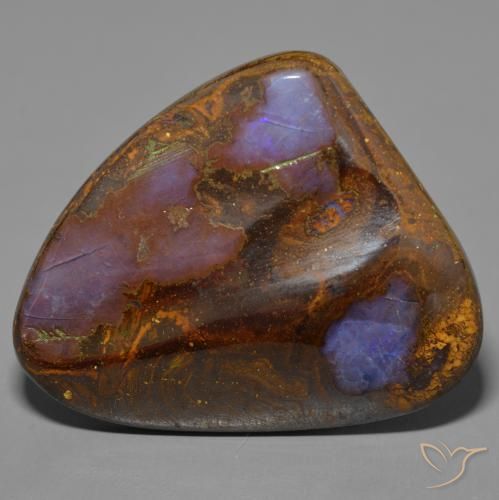 58.43ct Natürlicher Mehrfarbig Boulder-Opal, Fantasie, Lichtundurchlässig