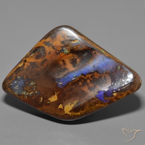 75.33ct Natürlicher Mehrfarbig Boulder-Opal, Fantasie, Lichtundurchlässig