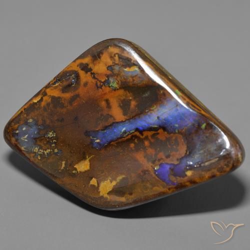 9,17 ctw natürlicher Mehrfarbig Boulderopal, Fantasie, Lichtundurchlässig