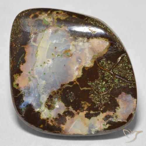 10.68ct Natürlicher Mehrfarbig Boulder-Opal, Fantasie, Lichtundurchlässig