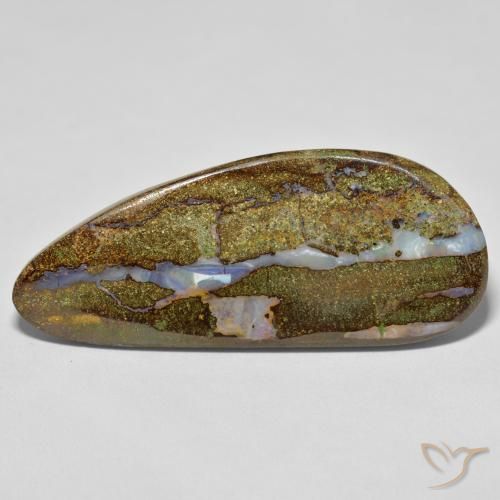 33.35ct Natürlicher Mehrfarbig Boulderopal, Fantasie, Lichtundurchlässig