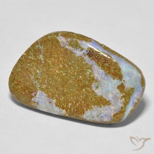 9,17 ctw natürlicher Mehrfarbig Boulderopal, Fantasie, Lichtundurchlässig