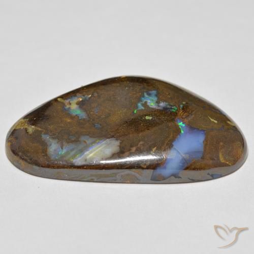 9,17 ctw natürlicher Mehrfarbig Boulderopal, Fantasie, Lichtundurchlässig
