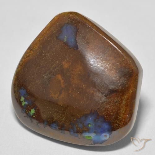 9,17 ctw natürlicher Mehrfarbig Boulderopal, Fantasie, Lichtundurchlässig