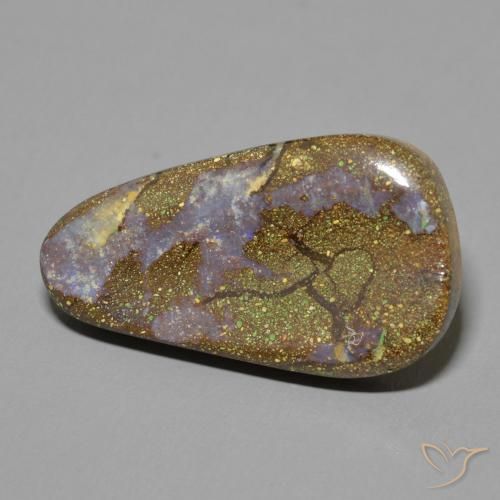 9,17 ctw natürlicher Mehrfarbig Boulderopal, Fantasie, Lichtundurchlässig