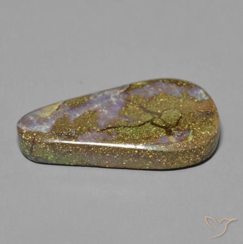 9,17 ctw natürlicher Mehrfarbig Boulderopal, Fantasie, Lichtundurchlässig