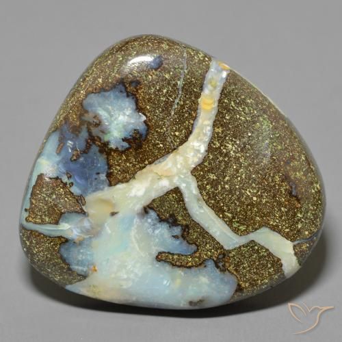 27.89ct Natürlicher Mehrfarbig Boulderopal, Fantasie, Lichtundurchlässig