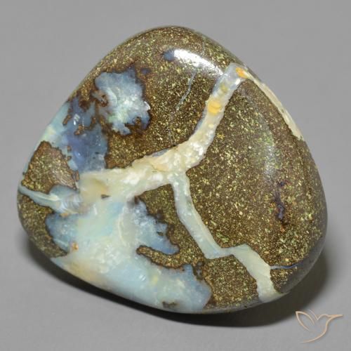9,17 ctw natürlicher Mehrfarbig Boulderopal, Fantasie, Lichtundurchlässig
