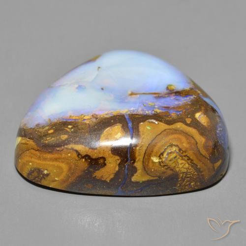 9,17 ctw natürlicher Mehrfarbig Boulderopal, Fantasie, Lichtundurchlässig