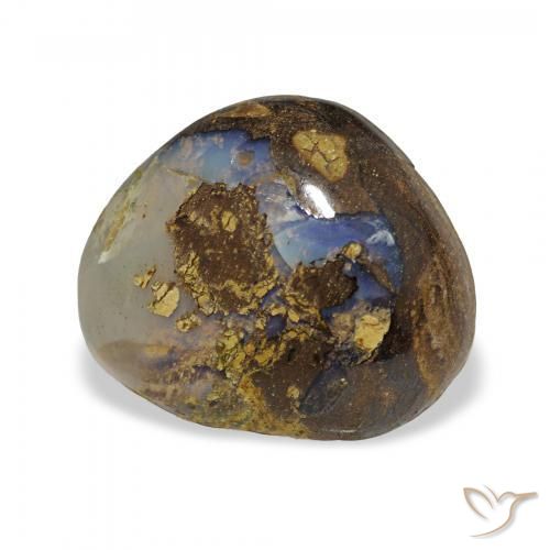 9,17 ctw natürlicher Mehrfarbig Boulderopal, Fantasie, Lichtundurchlässig