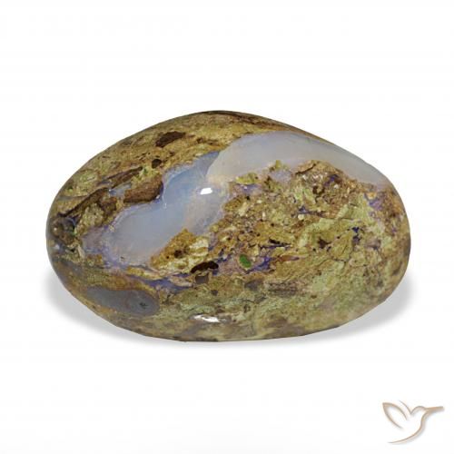 10.20ct Mehrfarbig Boulderopal, Fantasie, Lichtundurchlässig