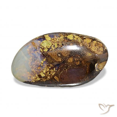 9,17 ctw natürlicher Mehrfarbig Boulderopal, Fantasie, Lichtundurchlässig