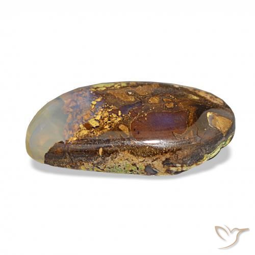 9,17 ctw natürlicher Mehrfarbig Boulderopal, Fantasie, Lichtundurchlässig