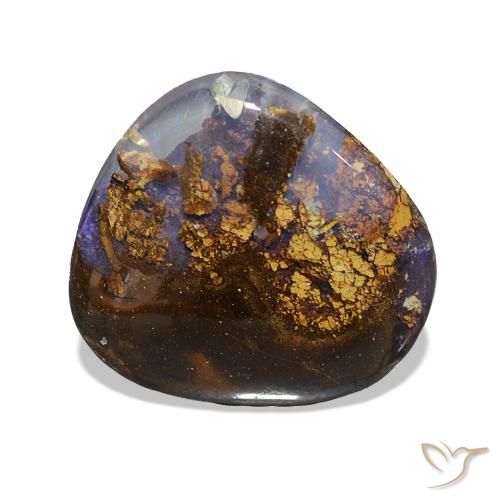 9,17 ctw natürlicher Mehrfarbig Boulderopal, Fantasie, Lichtundurchlässig