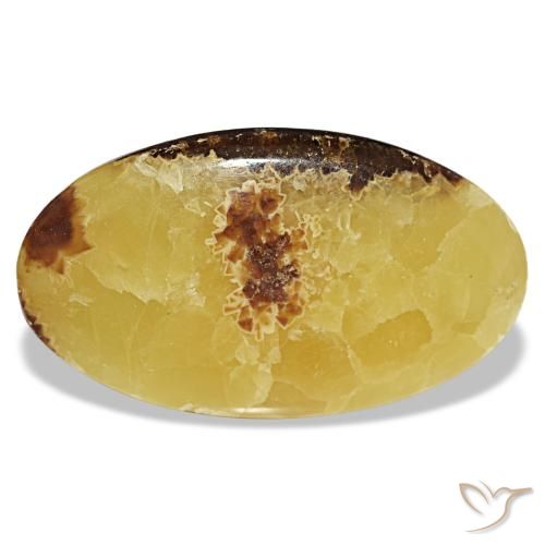 105.72ct Mehrfarbiger Calzit, Oval, Lichtundurchlässig