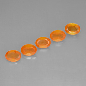 ct natürliche Orange Karneol-Edelsteine, Transparent, Transparent / Lichtdurchlässig