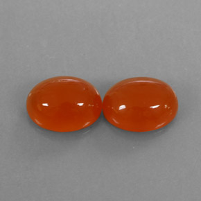  ct natürliche Orange Karneol-Edelsteine, Transparent, Transparent / Lichtdurchlässig