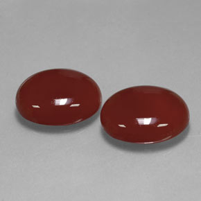  ct natürliche roter Karneol-Edelsteine, Oval Schliff, Lichtdurchlässig