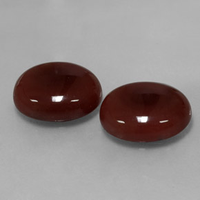  ct natürliche brauner Karneol-Edelsteine, Oval Schliff, Lichtdurchlässig