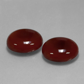  ct natürliche roter Karneol-Edelsteine, Oval Schliff, Lichtdurchlässig