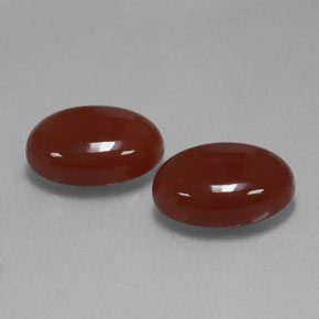  ct natürliche roter Karneol-Edelsteine, Oval Schliff, Lichtdurchlässig