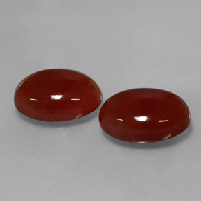  ct natürliche roter Karneol-Edelsteine, Oval Schliff, Lichtdurchlässig