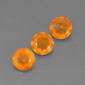  ct natürliche Orange Karneol-Edelsteine, Transparent, Transparent / Lichtdurchlässig